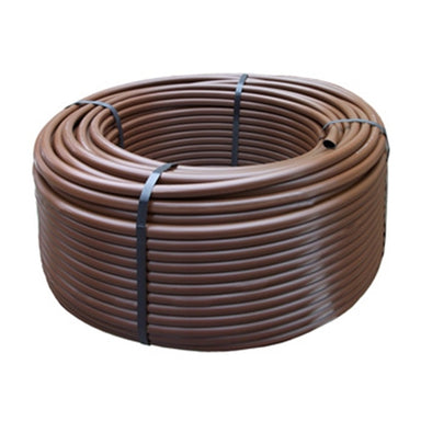 Rain Bird XFD0618500 XF Dripline brown-over-black tubing with pressure-compensating emitters every 18 in., 500 ft coil