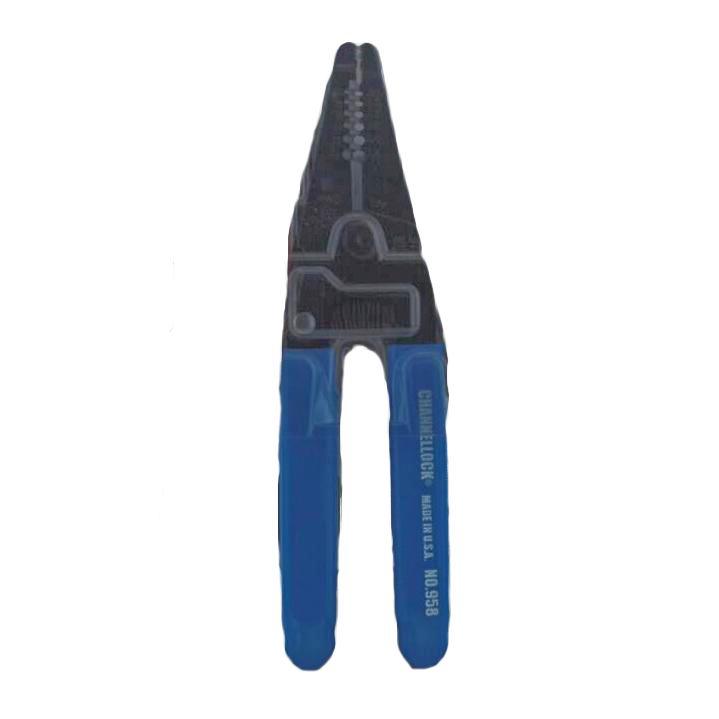 Channellock 958G 6.25 in Wire Stripper, Precision Tool