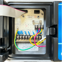 Angle image of the RD600-EXT-R outdoor enclosure illustrating compact form factor, mounting points and weather-resistant casing for exterior installation.