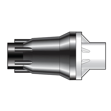 Product photo of Hunter PMR-30 pressure regulator showing 3/4-inch threaded connection and pressure regulator body, angled view.