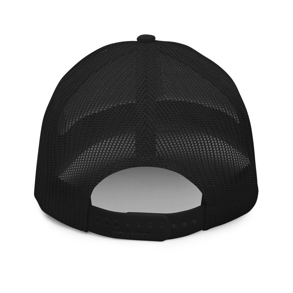 Sprinkler Nerd™ Embroidered Trucker Hat — Structured Snapback