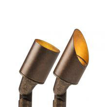 FX NR 3LED up light, antique bronze finish, adjustable head and copper/brass housing for coastal durability and focused landscape accent lighting.