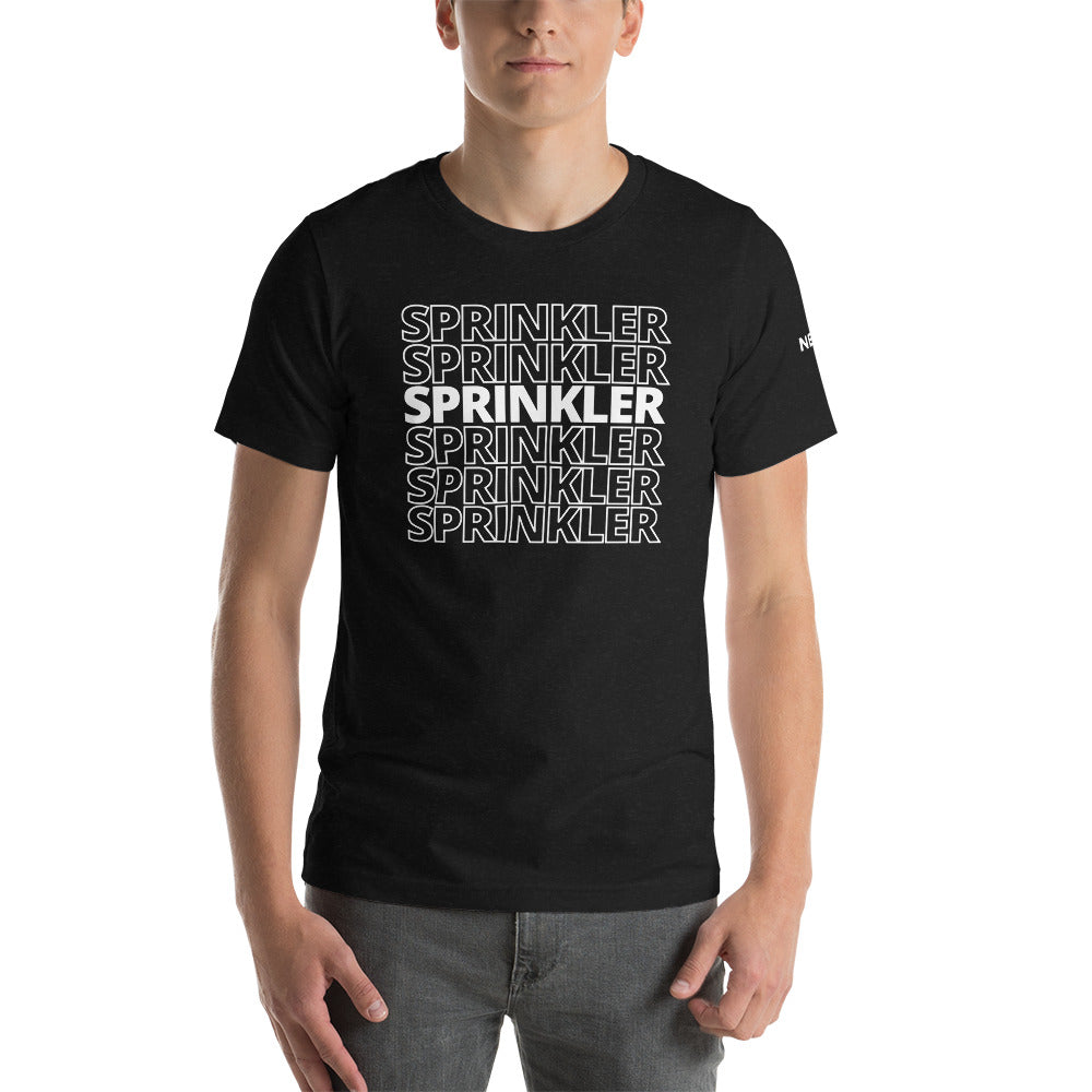 SPRINKLER Array Light Unisex T-Shirt - Soft Combed Cotton