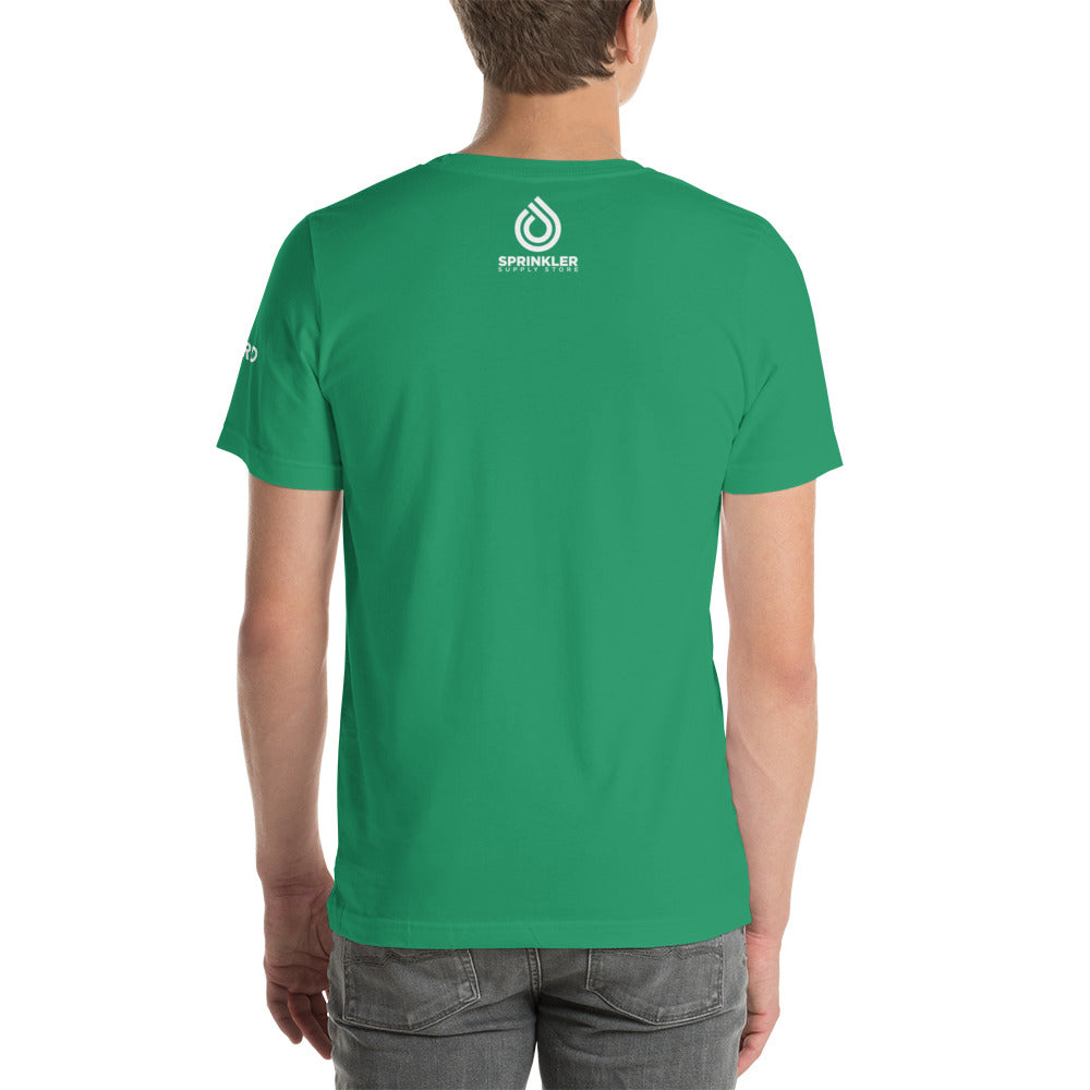Sprinkler Array Dark — Unisex Staple T-Shirt, Soft & Lightweight