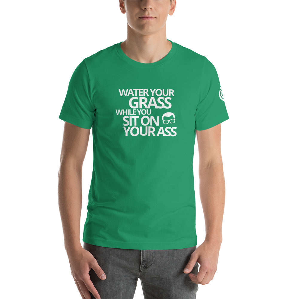 Sit On Your Ass — Unisex Soft Staple T-Shirt, Multiple Sizes