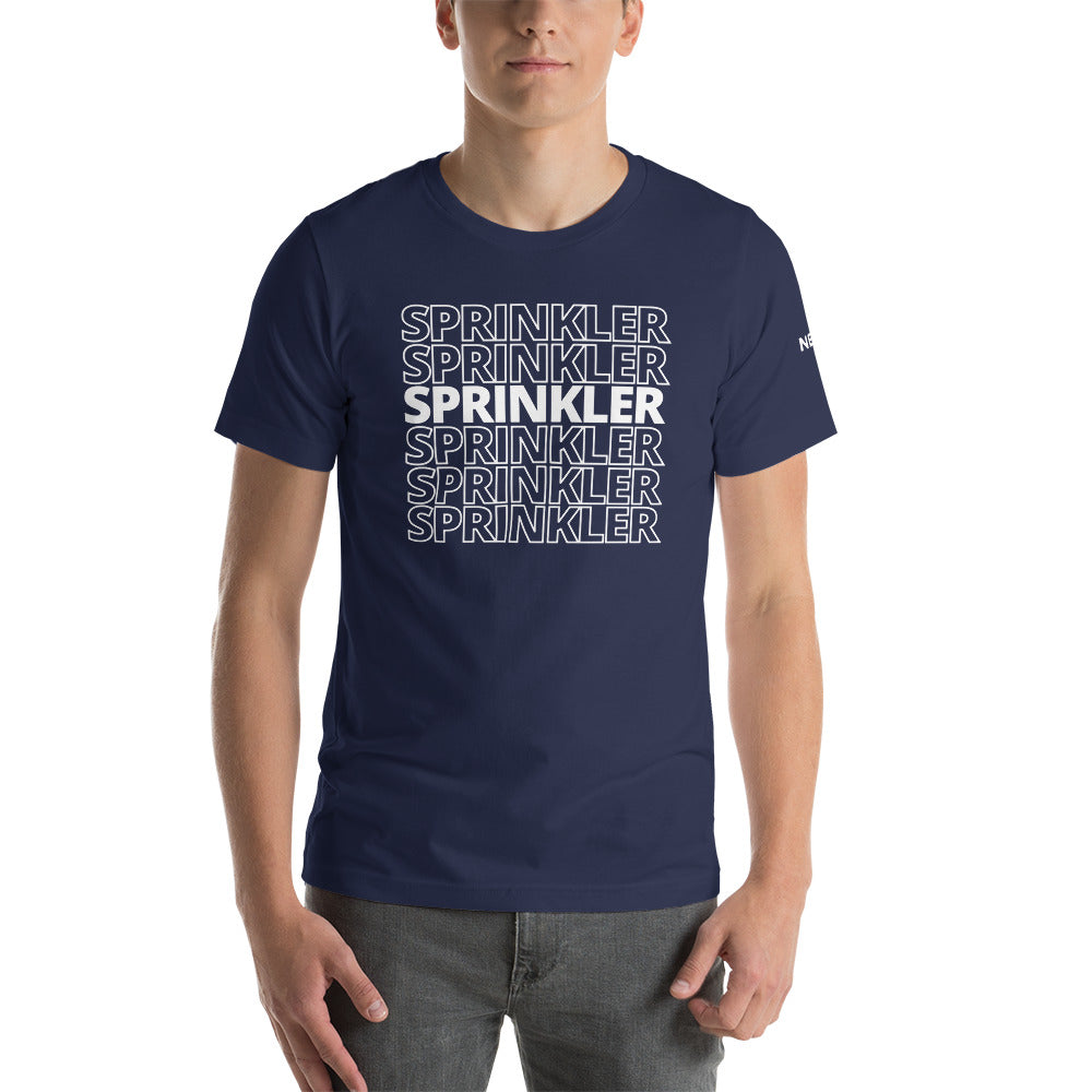 SPRINKLER Array Light Unisex T-Shirt - Soft Combed Cotton