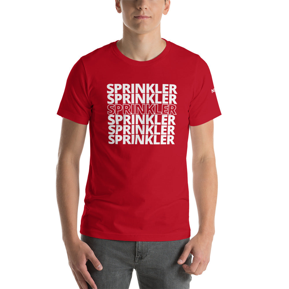 Sprinkler Array Dark — Unisex Staple T-Shirt, Soft & Lightweight