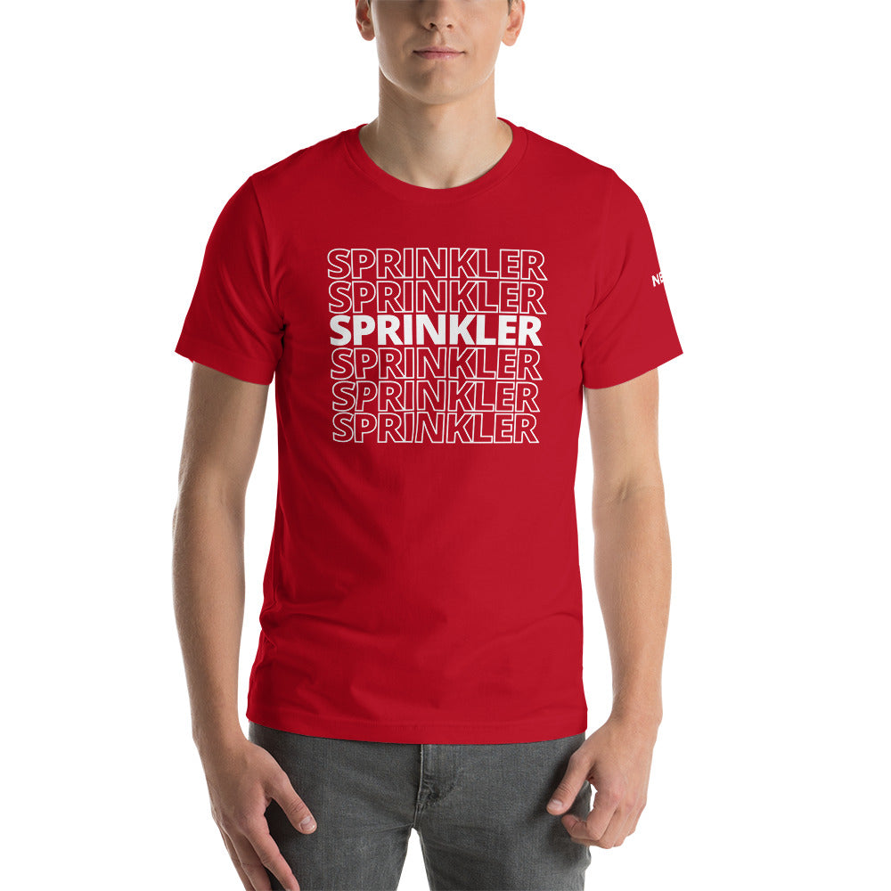 SPRINKLER Array Light Unisex T-Shirt - Soft Combed Cotton