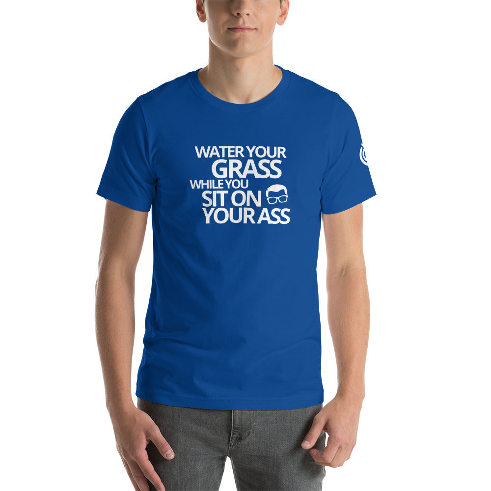 Sit On Your Ass — Unisex Soft Staple T-Shirt, Multiple Sizes